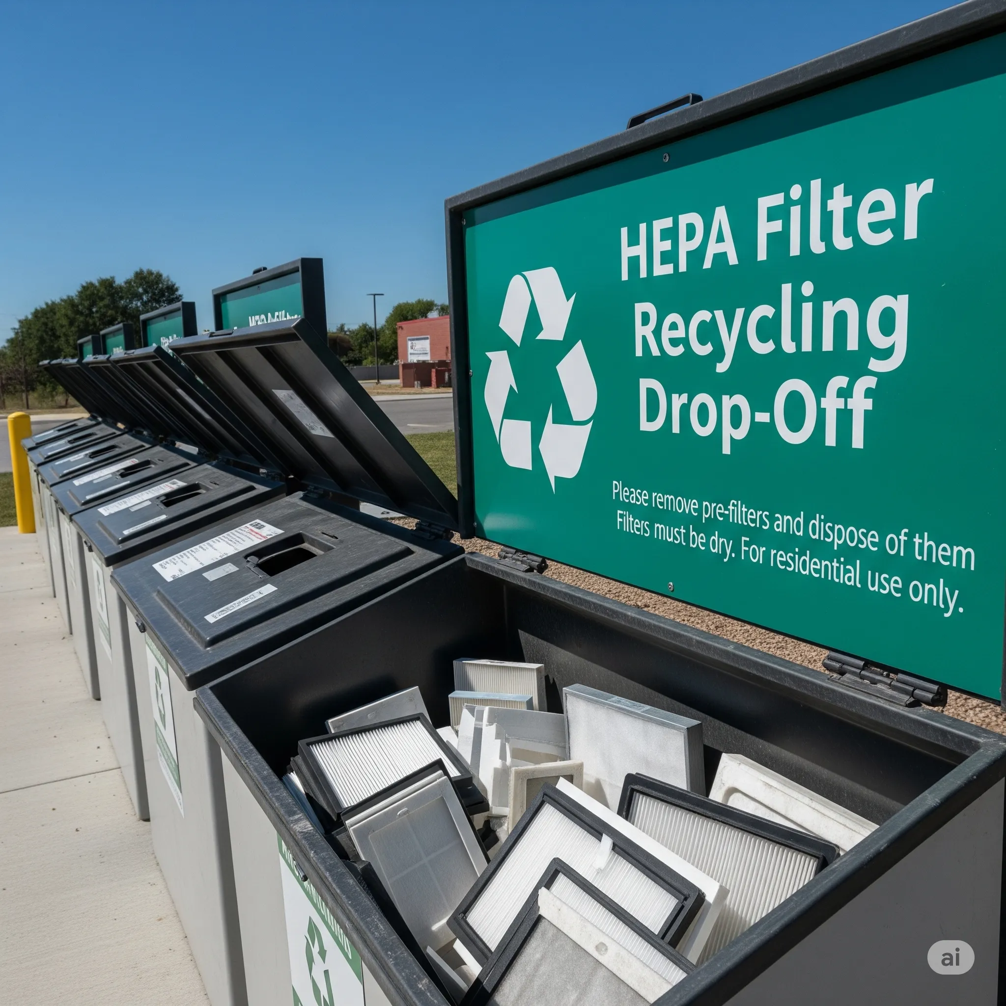 Hepa Recycling Drop Of Point USA