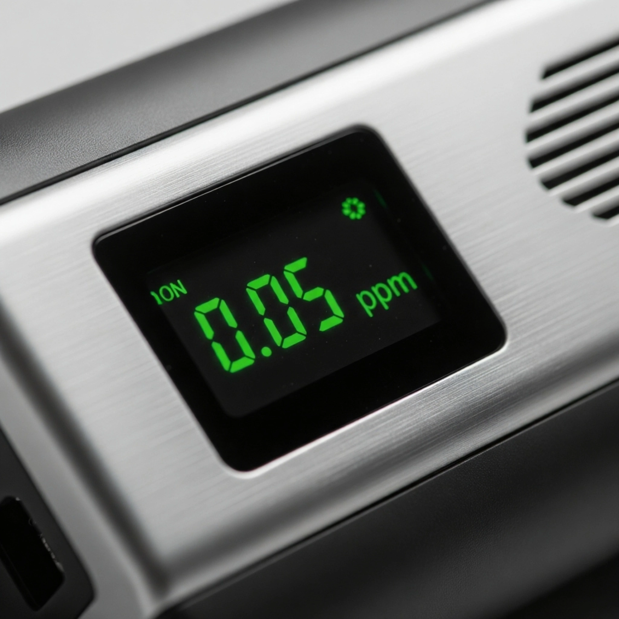 Air quality sensor at 0.05 ppm