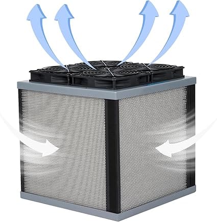 AirFanta 3 Pro Depiciting AirFlow Within The Air Purifier