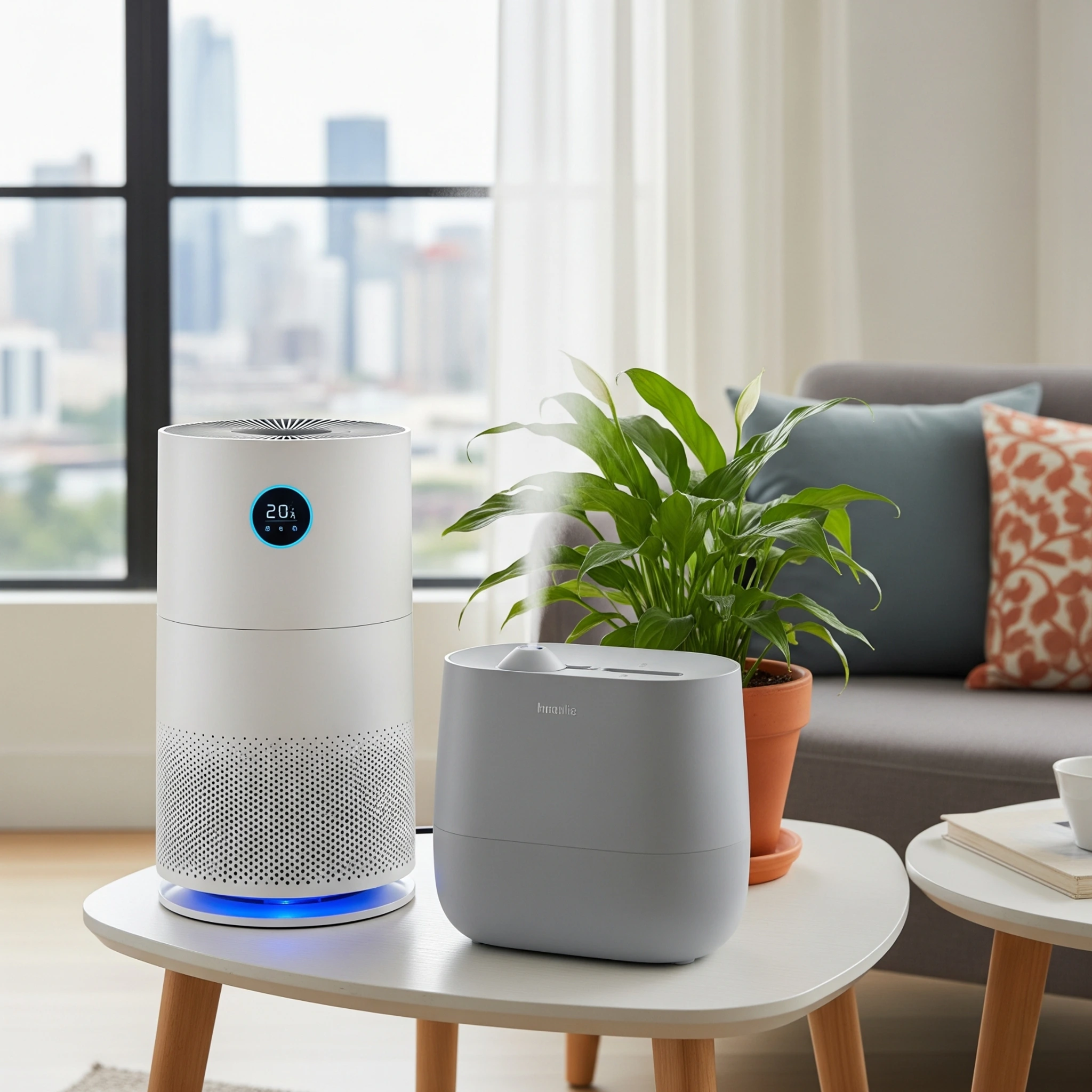 Featured Image For Blog Post -What Is the Difference Between an Air Purifier and a Humidifier