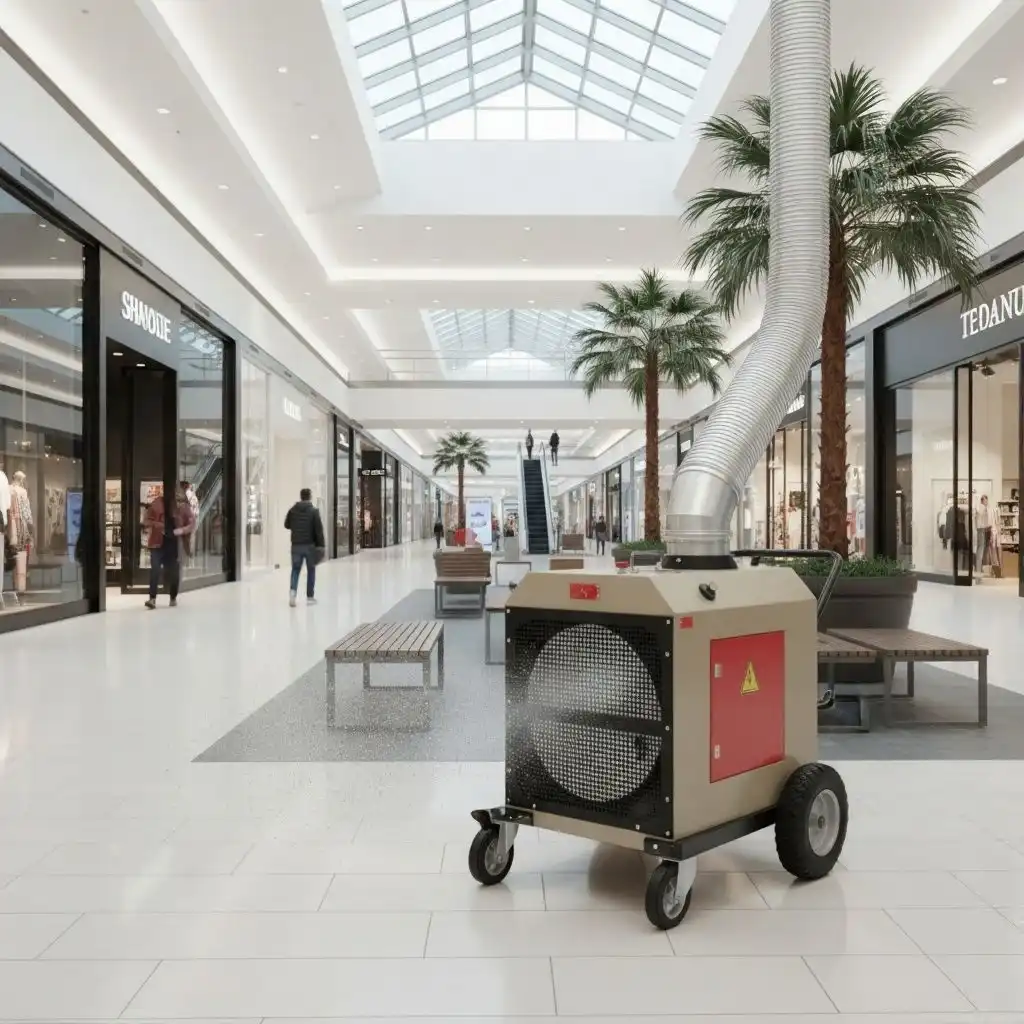 Air Scrubber In A Mall