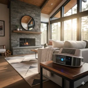 Alen Breathsmart Flex In A Rustic Modern Cabin
