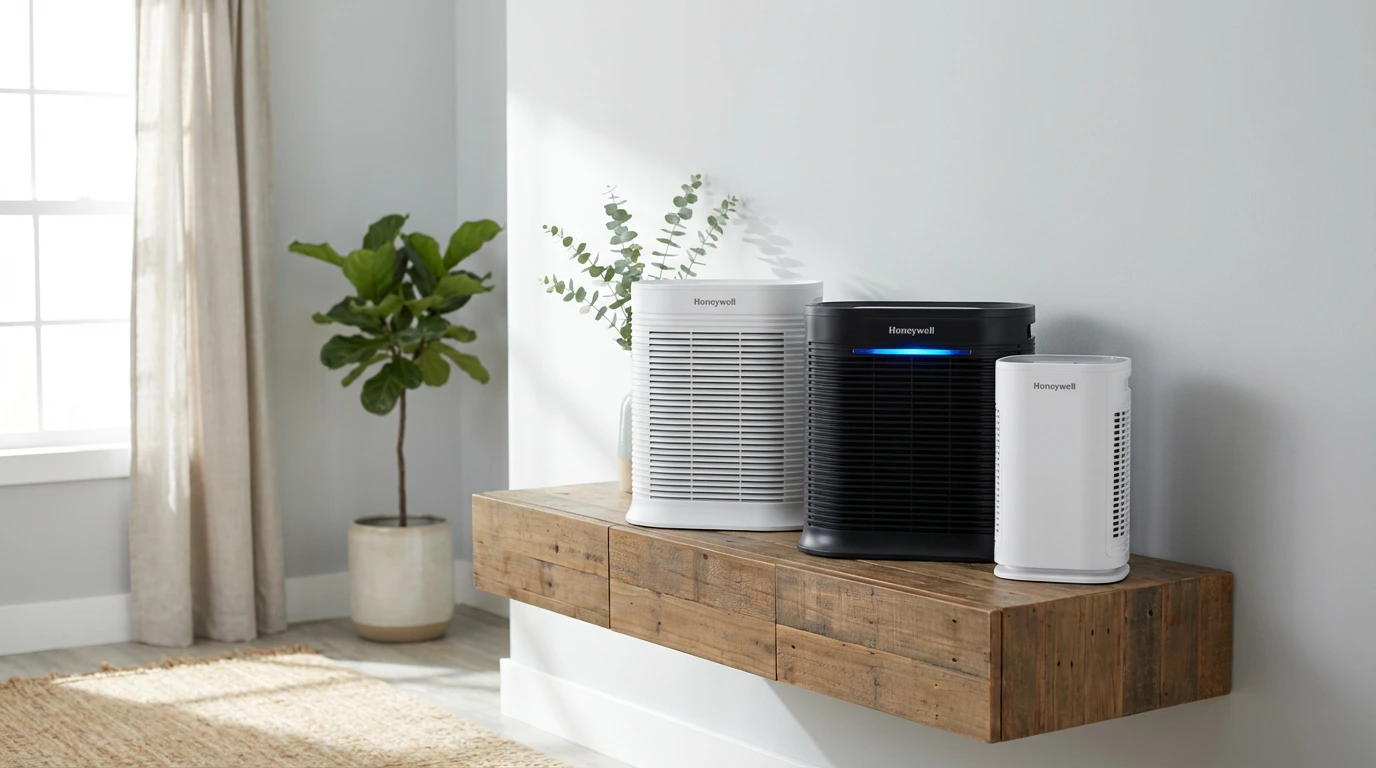 Honeywell Air Purifier Range In A Beautiful Modern Home