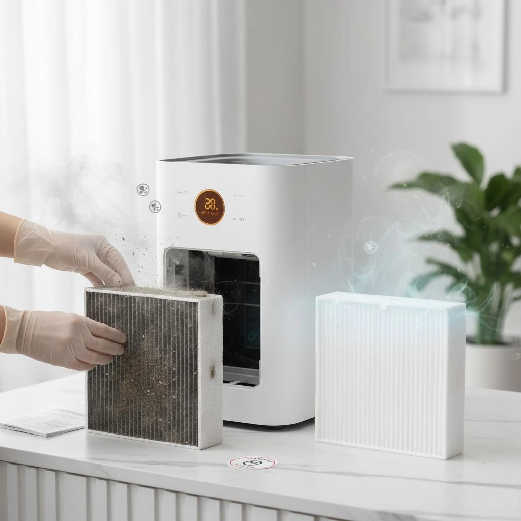 Image Depicting When To Replace Your Air Purifier Filter