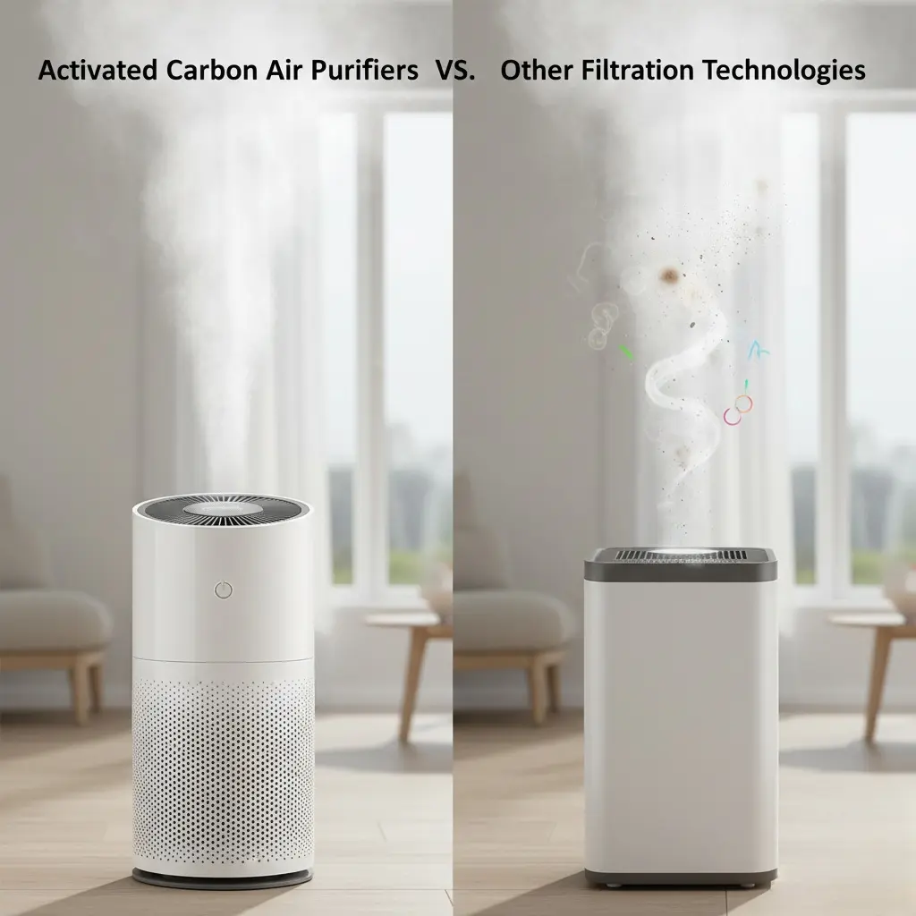 Activated Carbon Air Purifiers vs. Other Filtration Technologies Image Representation