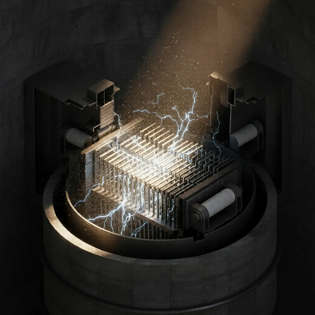 Image Depicting An Electrostatic Air Purifier At Work